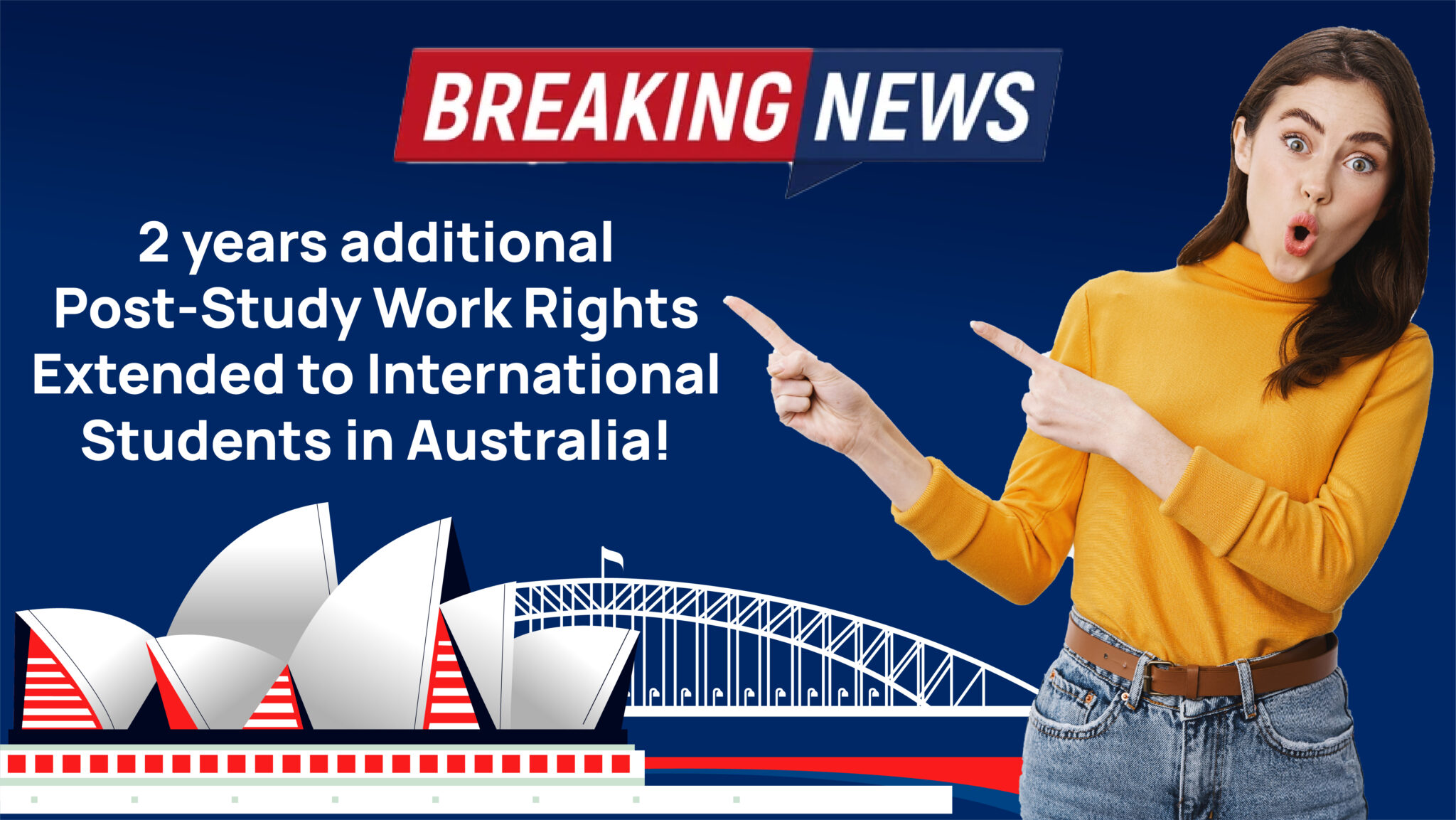 Post-Study Work Rights Extended To International Students Studying AU