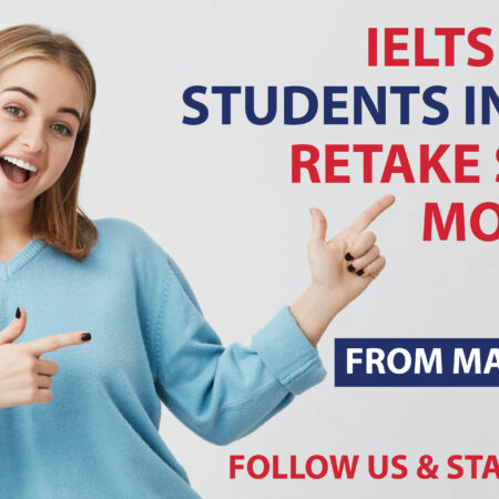 Students who did not get their intended score on the first try will have the option to retake the IELTS for one component starting in March 2023